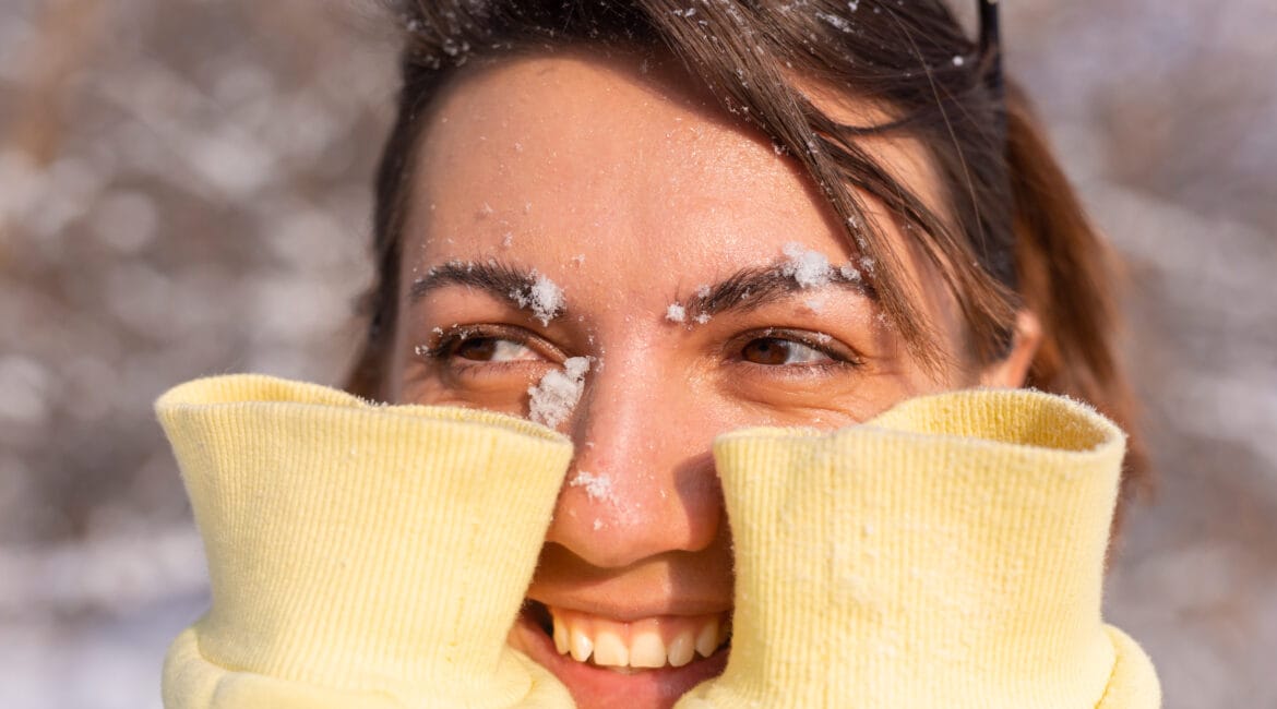 doffe huid winter stralen