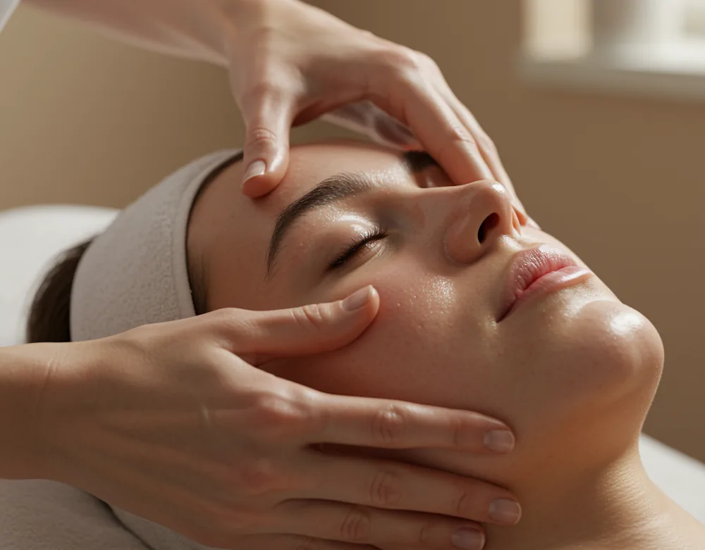 Bindweefselmassage voor gezicht